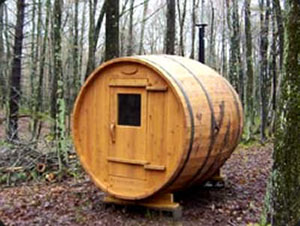 RW Saunas Barrel Sauna